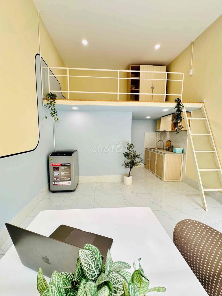 Căn hộ cho thuê tại Dĩ An 25m² giá 3.3 triệu - Gần Đại học Kinh tế Luật