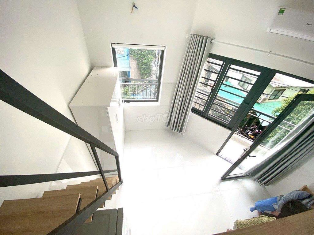 Căn hộ Duplex 30m² tại Hoàng Hoa Thám - Full nội thất, an ninh 24/7!