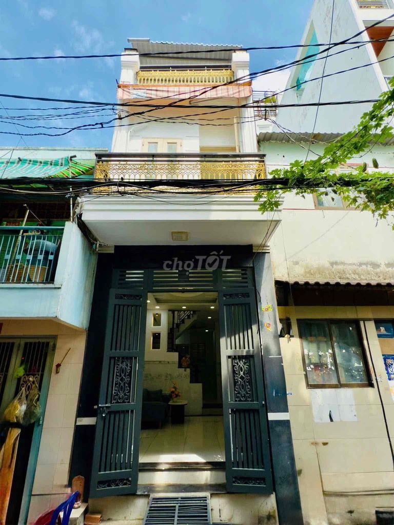 Nhà hẻm xe hơi Mạc Vân P.13 Quận 8 39.9m² giá 4.98 tỷ - Chính chủ bán gấp!