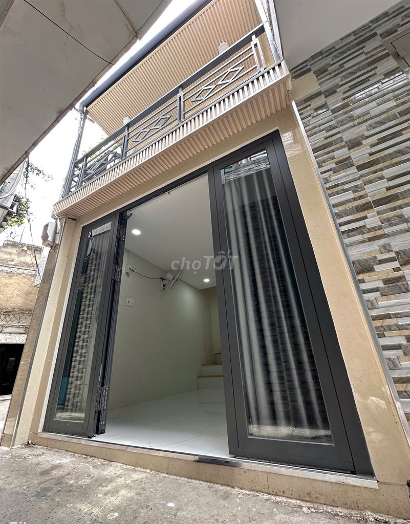 Bán nhà mới xây hẻm Võ Duy Ninh, Bình Thạnh 17m² - View Landmark 81