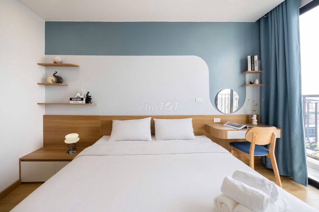 Căn hộ cho thuê 1PN 65m² quận Tây Hồ - Trang bị nội thất hiện đại