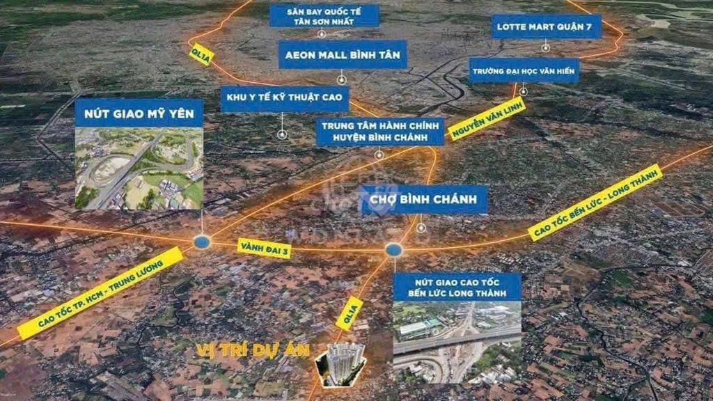 Căn hộ Destino Centro Bến Lức 40m² giá 1.5 tỷ - Tiện ích đa dạng, kết nối thuận lợi!