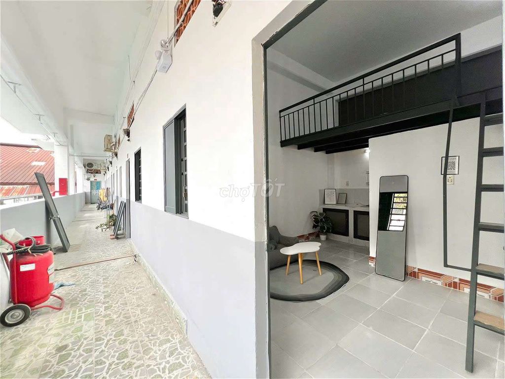 Căn hộ Duplex gác thoáng Ni Sư Huỳnh Liên 20m² giá 4.5 triệu - Trung tâm dễ dàng di chuyển