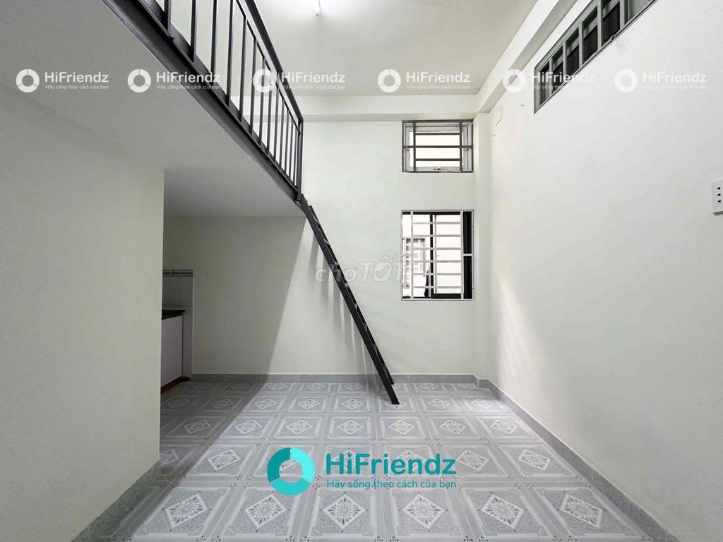 Phòng gác máy lạnh 18m² tại Tô Hiệu, Tân Phú - Giờ giấc tự do, an ninh tốt!