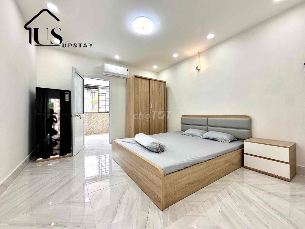 Căn hộ 1PN Kỳ Đồng Quận 3 50m² giá 6.3 triệu - Đón gió tự nhiên, đầy đủ nội thất!