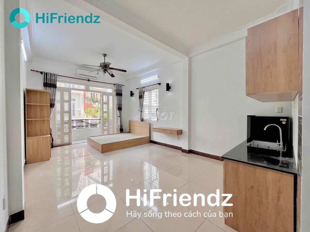 Căn hộ Trần Thị Trọng P15 Q.Tân Bình 35m² giá 4.5 triệu - Full nội thất tiện nghi
