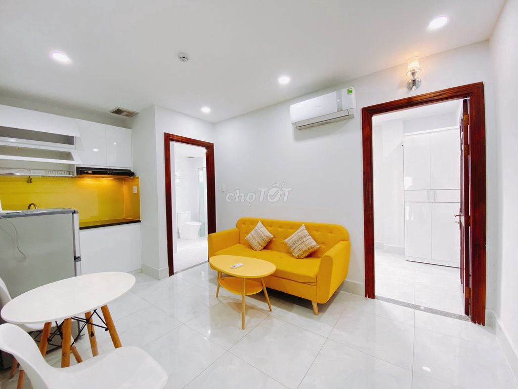 Cho thuê căn hộ 1 phòng ngủ 40m² giá 6 triệu - Đầy đủ nội thất, gần cầu Phú Mỹ!