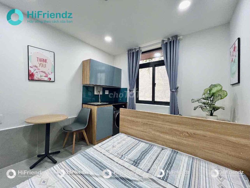 Nhà mới xây studio 26m² tại Bình Thạnh giá 5.5 triệu - Tiện nghi đầy đủ, gần trung tâm!