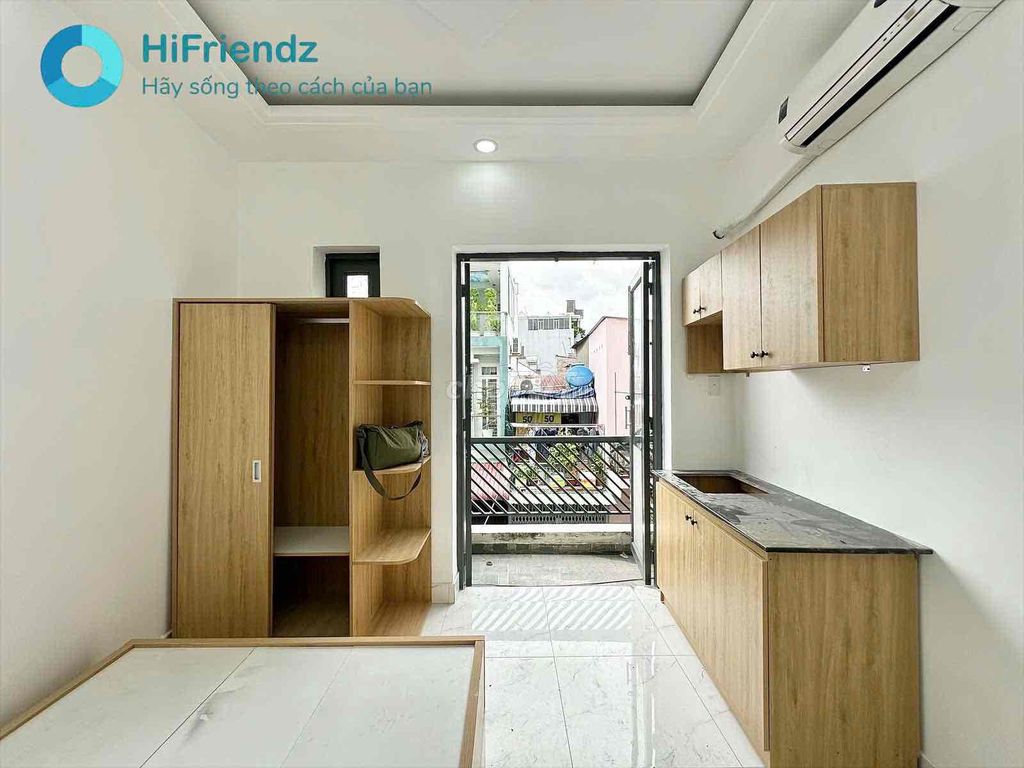 Căn hộ Studio mới xây gần Vincom, sát sân bay Tân Sơn Nhất - Giá chỉ 4.5 triệu!