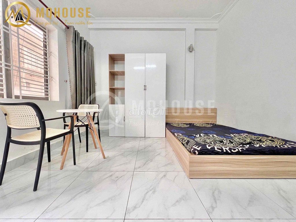 Căn hộ 1 phòng ngủ ban công máy giặt riêng - Ngay trung tâm Bình Thạnh