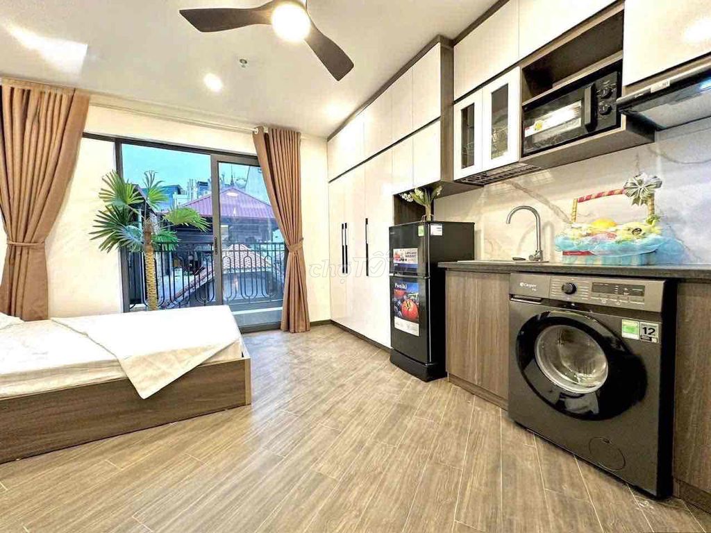 Căn hộ cho thuê tại Tân Bình 43m² giá 5.8 triệu - Tiện nghi đầy đủ, giờ giấc tự do!