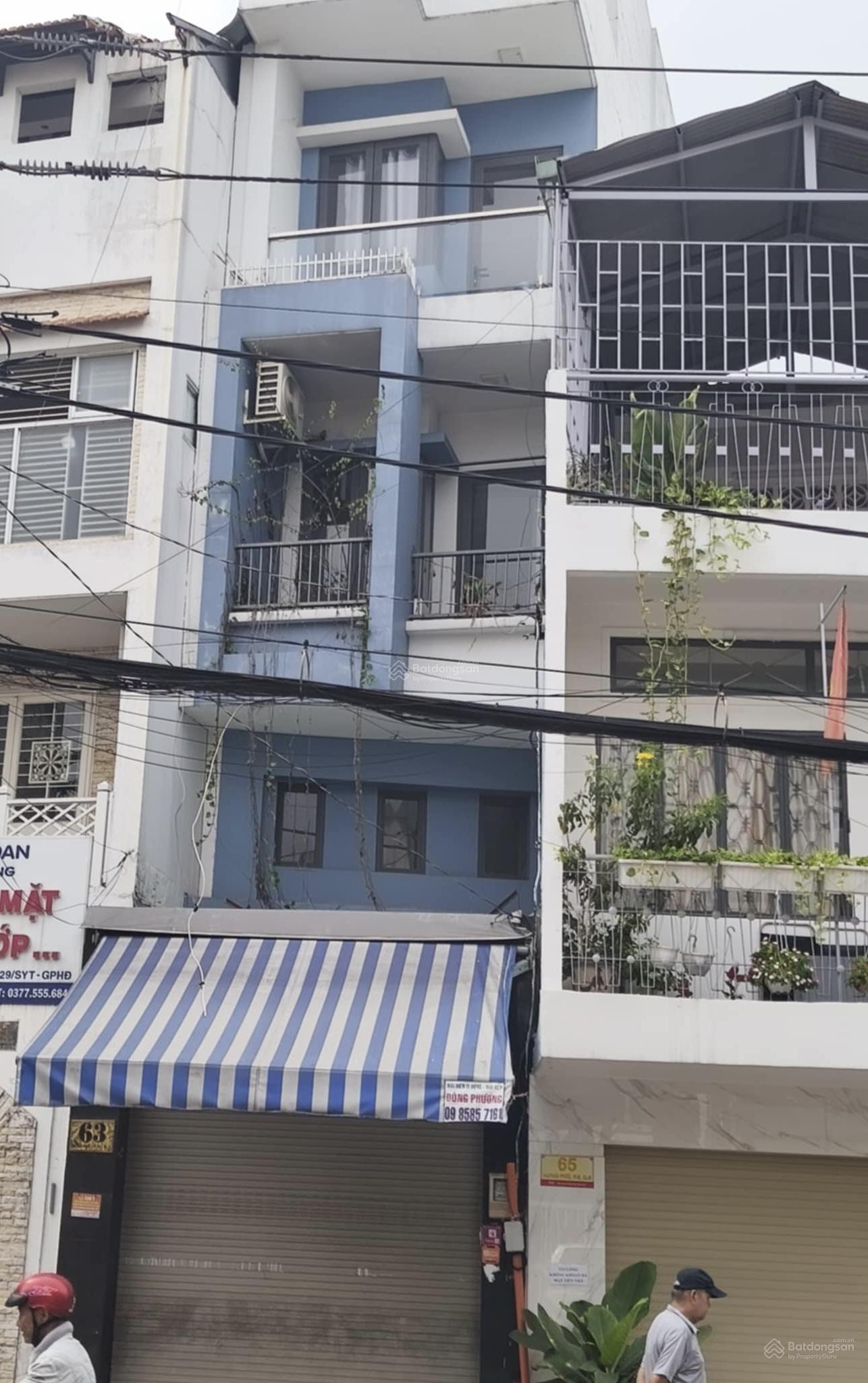 Nhà cho thuê nguyên căn 5 tầng mặt tiền Hưng Phú - 6PN - 25 triệu/tháng