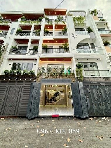 Nhà đường thông Thạnh Xuân 25, Q12, 56m² giá 6.5 tỷ - Gara ô tô, 4PN