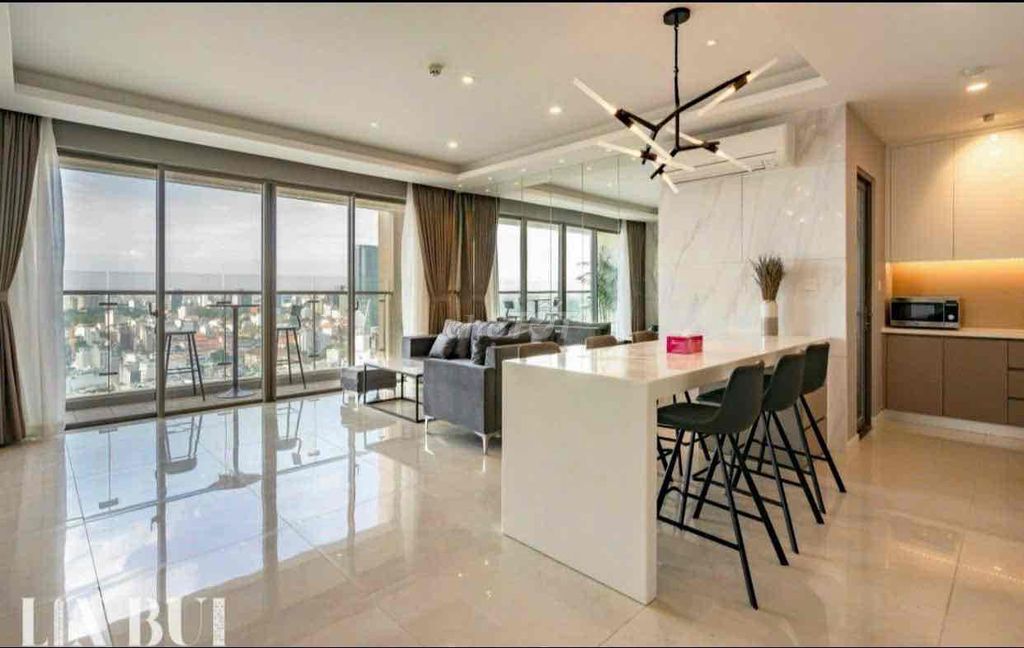 Căn hộ 3PN 100m² Masteri Millennium quận 4 - Nội thất mới, giá 24 triệu