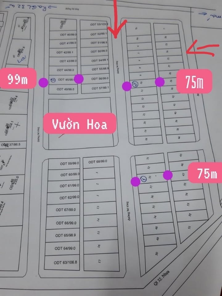 Đất nền Đan Phượng 75m² - Pháp lý rõ ràng, Sẵn sàng xây dựng!