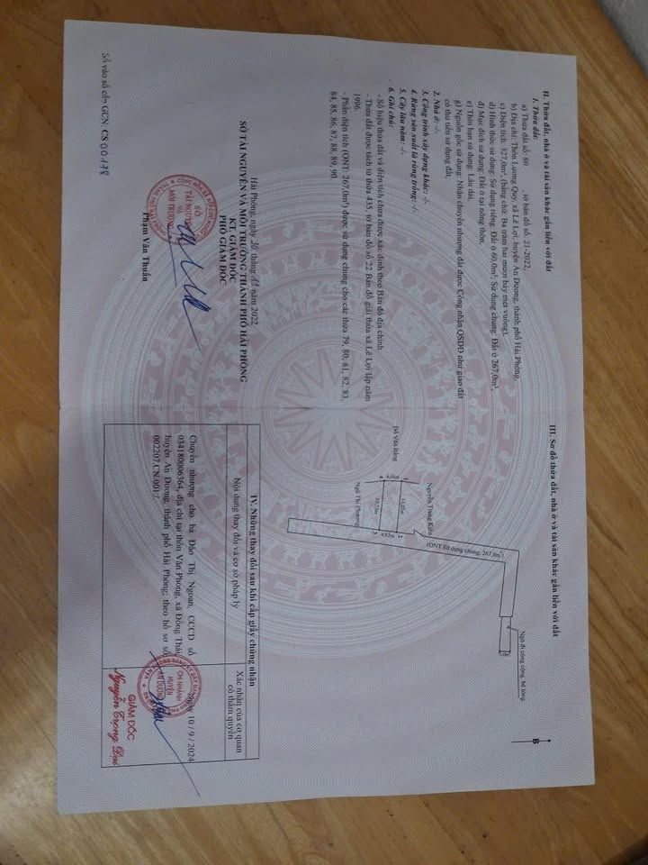 Đất nền Lương Quy, An Dương 60m² giá 1 tỷ - Cơ hội đầu tư sinh lời!