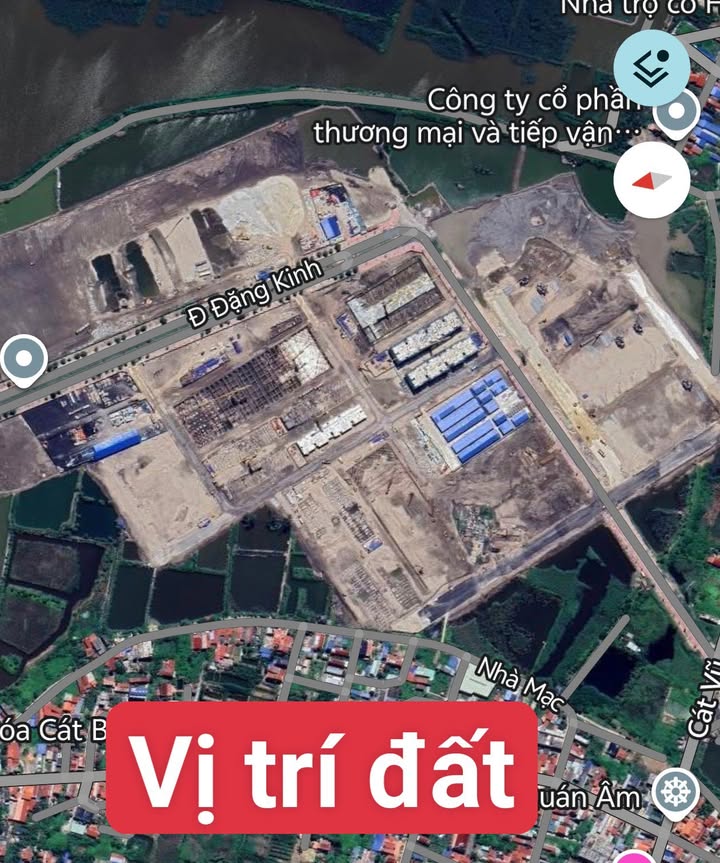 Đất lô góc mặt đường Cát Linh Hải Phòng 131m² - Vị trí đắc địa, thỏa thuận giá tốt!