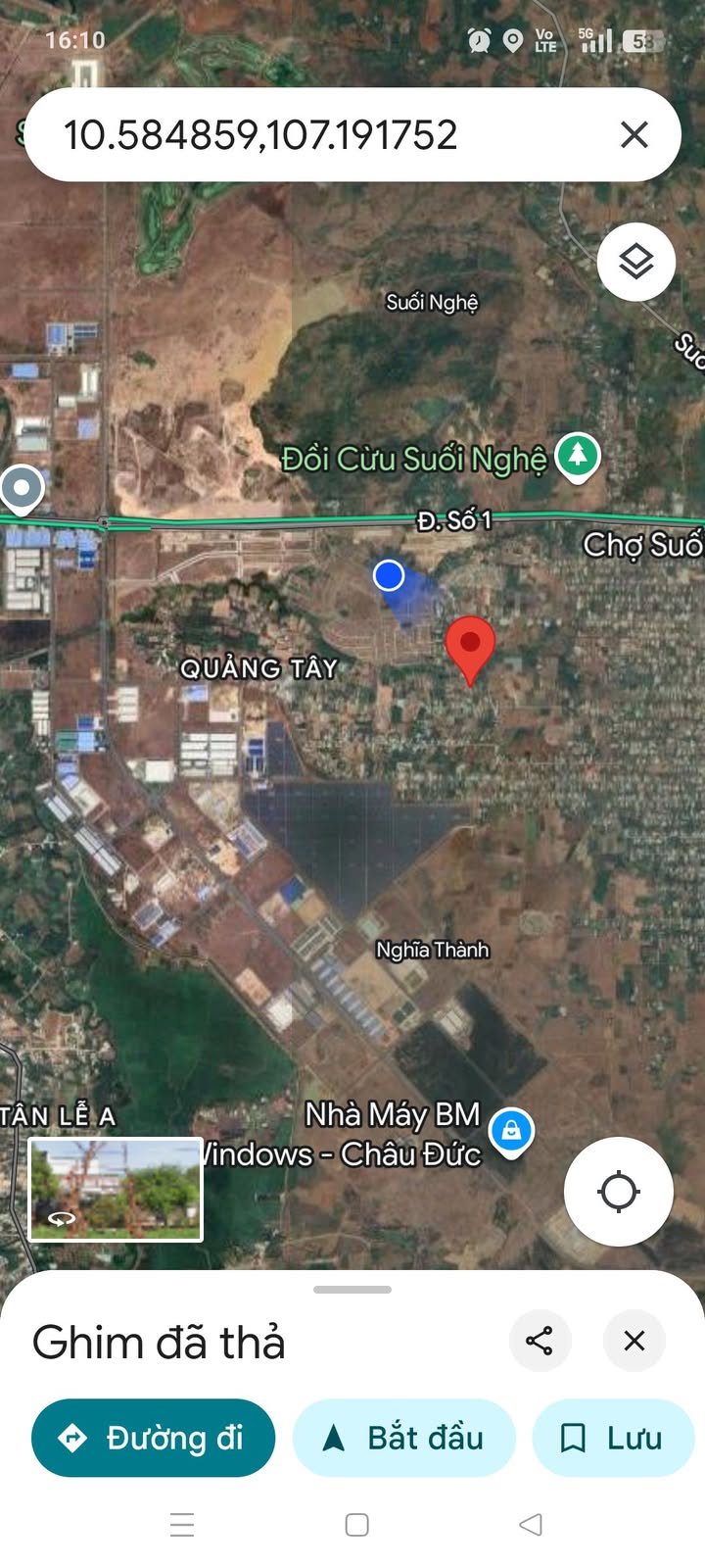 Đất nền 500m² tại xã Nghĩa Thành, Châu Đức - Sổ hồng riêng, giá chỉ 1.75 tỷ!