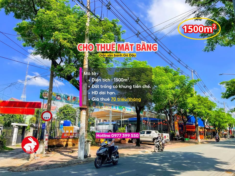 Cho thuê mặt bằng lý tưởng 1500m² tại Phú Thọ - Giá chỉ 70 triệu/tháng!