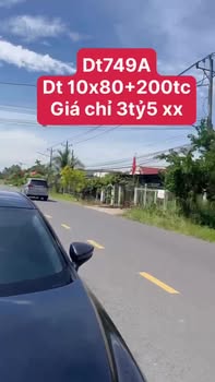 Đất mặt tiền ĐT 749A, Long Nguyên, 800m² giá 3.5 tỷ - Cơ hội đầu tư tuyệt vời!