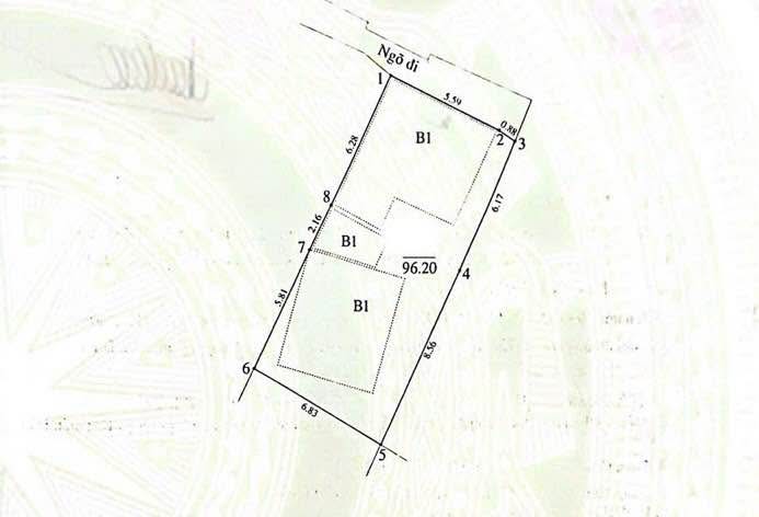 Đất nền Ba Đình 97m² giá 17.46 tỷ - Vị trí vàng, đầu tư sinh lời!