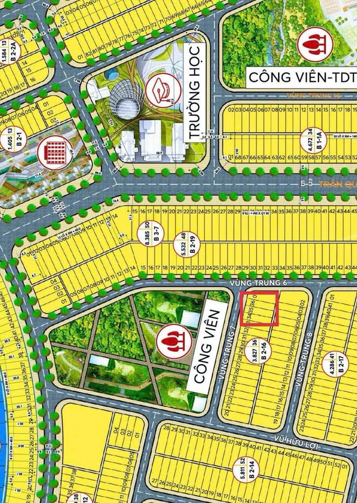 Đất nền Phú Mỹ An Đà Nẵng 100m² giá 4.6 tỷ - Đối diện công viên xanh mát!