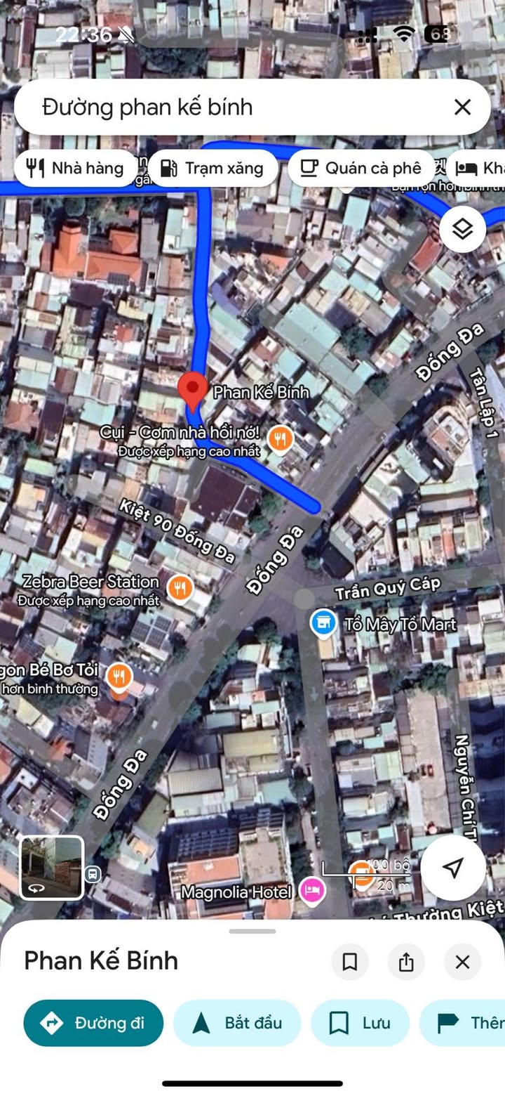 Đất đẹp mặt tiền Phan Kế Bính, Hải Châu 133m² giá 8.95 tỷ - Thích hợp xây dựng căn hộ