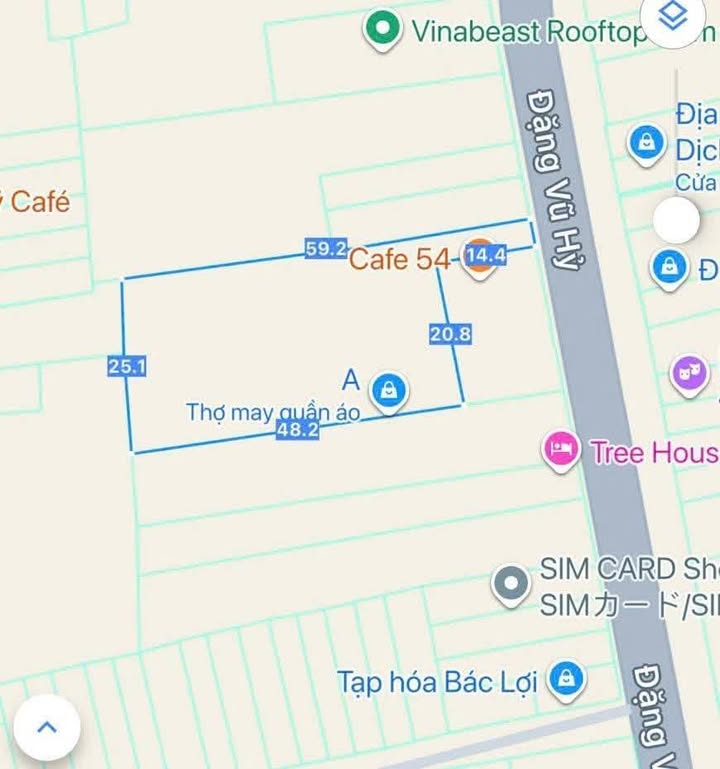 Đất mặt tiền Đặng Vũ Hỷ, Đà Nẵng 1500m² giá 180 tỷ - Cơ hội đầu tư tuyệt vời!
