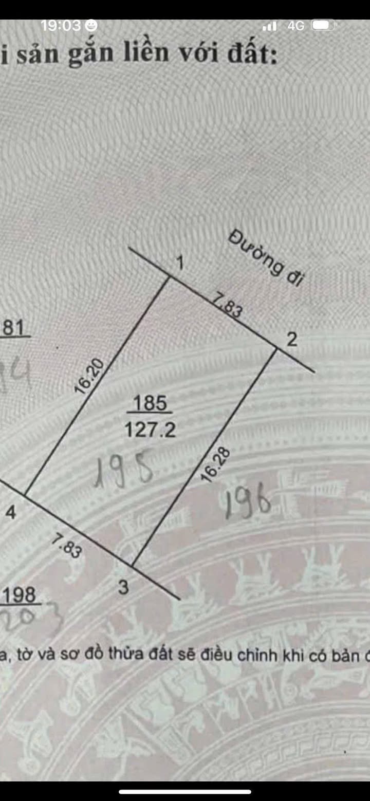 Đất dịch vụ Di Trạch Hoài Đức 127m² giá 16.51 tỷ - Cơ hội đầu tư tuyệt vời!