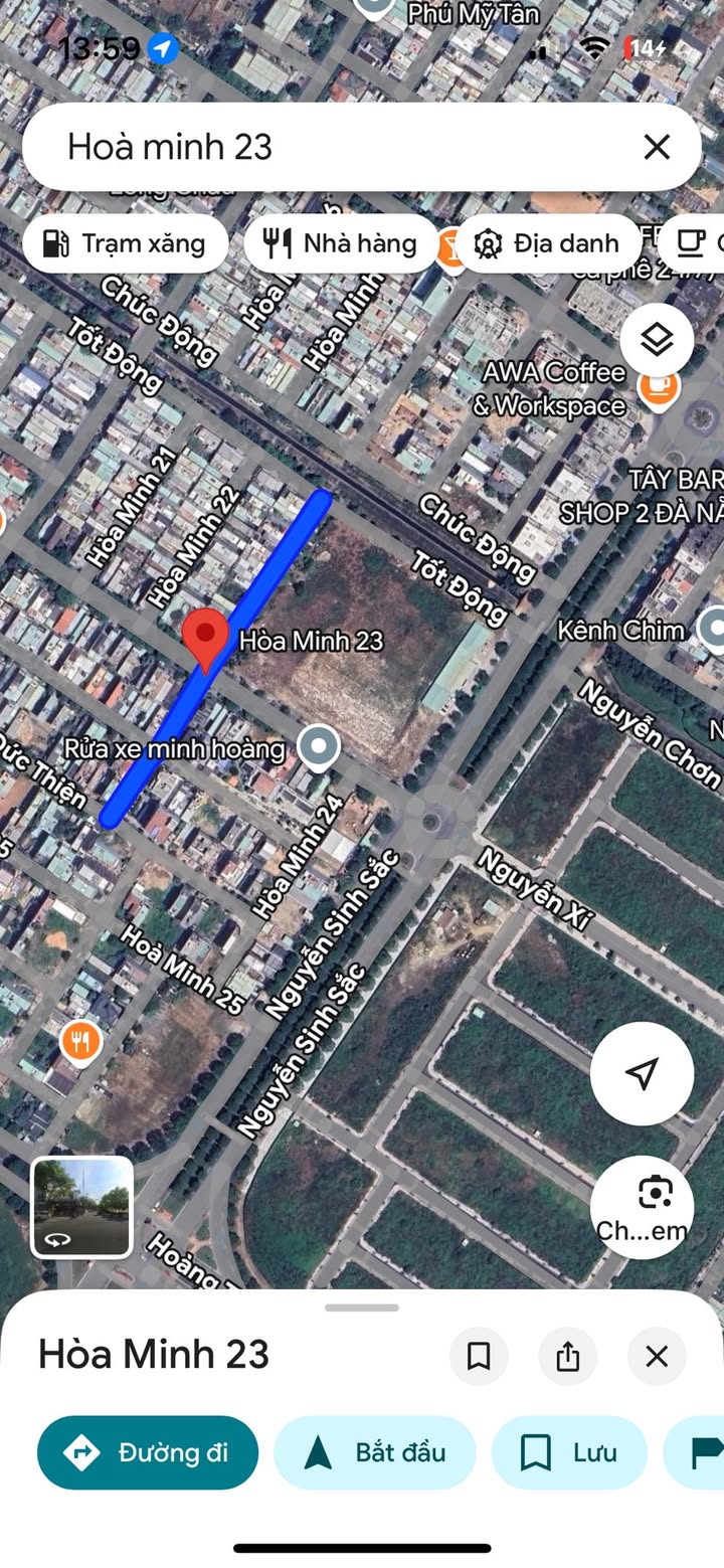 Đất nền Hòa Minh, Liên Chiểu, Đà Nẵng 81m² giá 5.65 tỷ - Vị trí đắc địa gần biển!