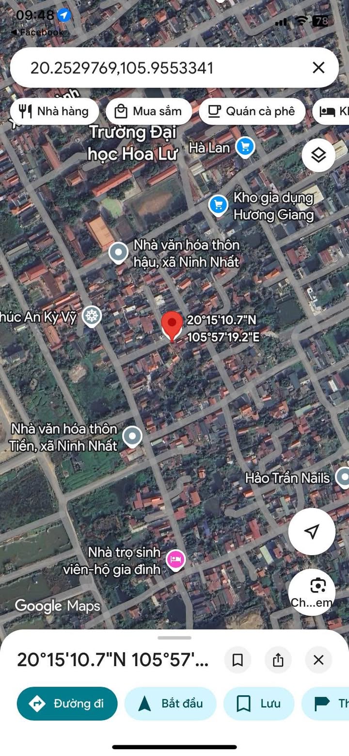 Đất tặng nhà 2 tầng chính chủ tại Thôn Hậu, Ninh Nhất 87m² giá 3 tỷ - Cơ hội đầu tư hấp dẫn!