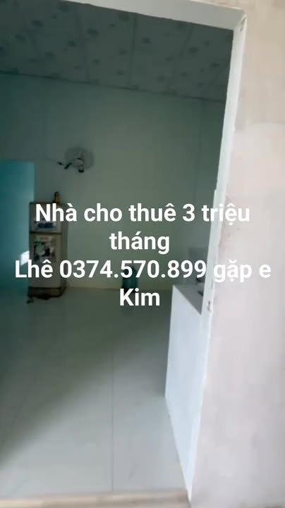 Nhà cho thuê mặt tiền đường Huỳnh Văn Thanh, phường Ninh Sơn, Tây Ninh - Giá chỉ 3 triệu/tháng!