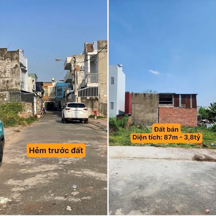 Đất thổ cư Đường 7, Long Trường, Quận 9, Diện tích 87m² - Sổ hồng chính chủ, giá tốt!