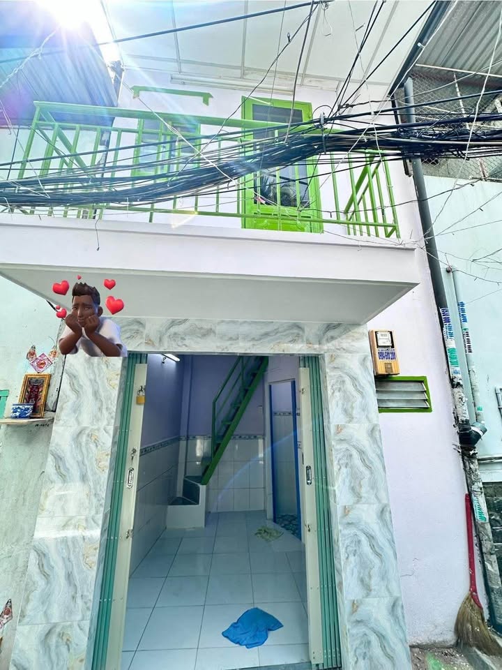 Nhà hẻm Bình Tiên, Quận 6 10m² giá 1.25 tỷ - Sổ hồng hoàn công đầy đủ!