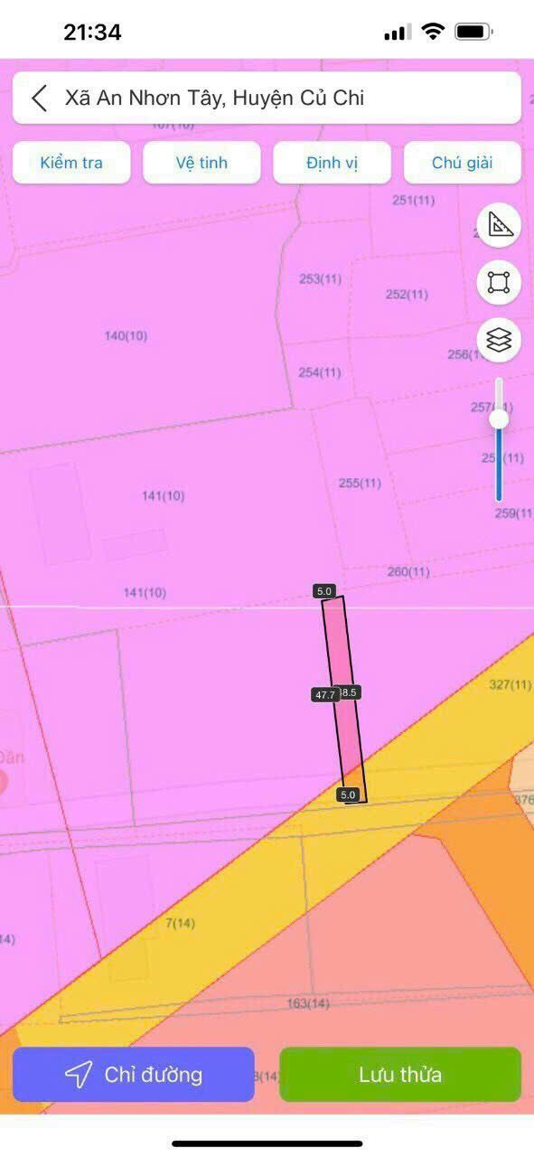 Bán đất An Nhơn Tây Củ Chi 148m² giá 1.55 tỷ - Bao sang tên nhanh chóng!