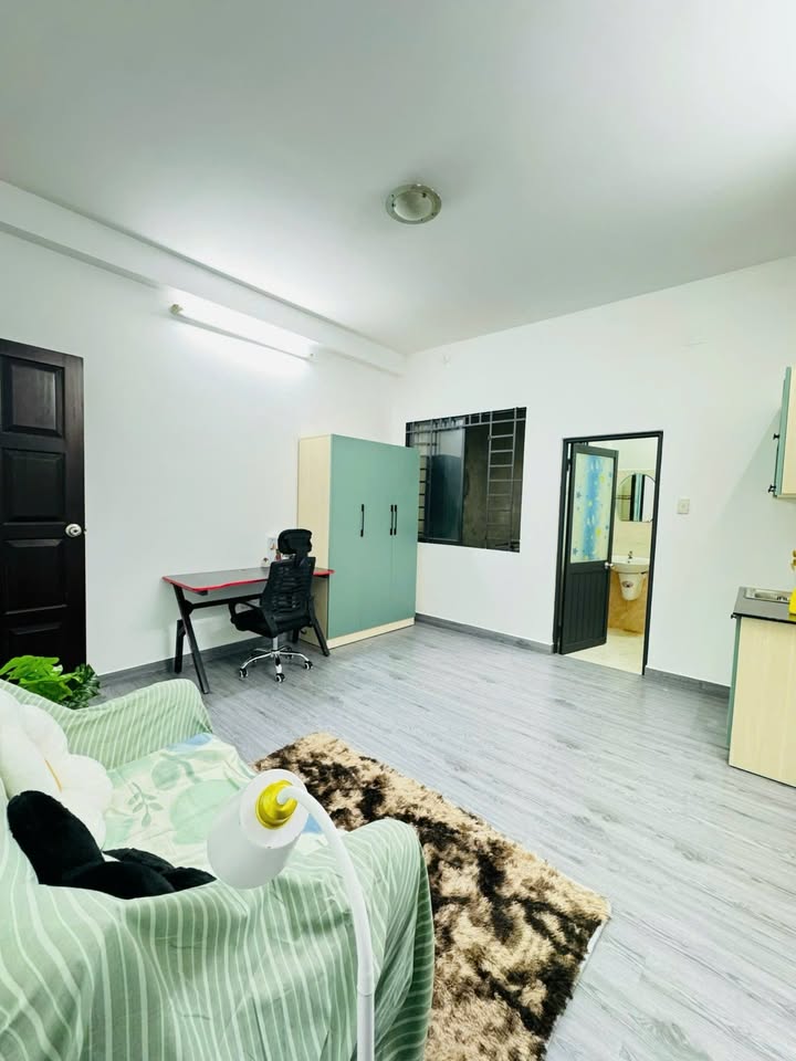 Căn hộ 1 phòng ngủ tại quận Bình Thạnh 35m² - Không gian rộng rãi, thoáng mát!