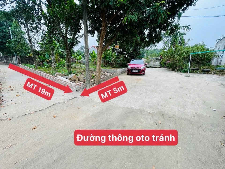 Đất lô góc 94m² tại Đoài Phương, Sơn Tây - Đường thông, giá thỏa thuận!