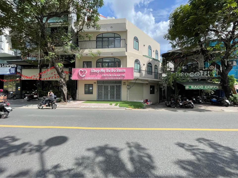 Cho thuê nhà mặt tiền 459 Hoàng Sa, Q3 - Diện tích 40m², 3 phòng ngủ