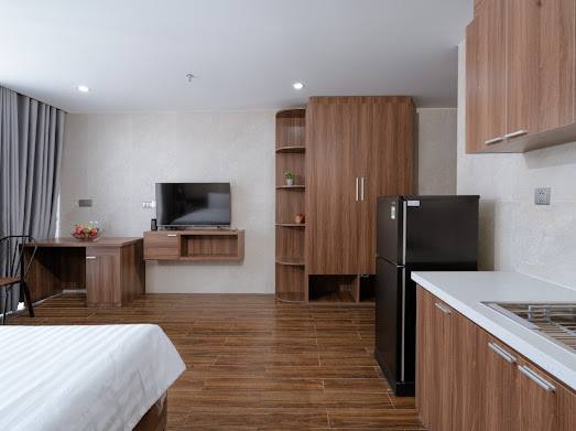 Căn hộ Studio Trần Thanh Mại Đà Nẵng - Full nội thất, bể bơi view biển