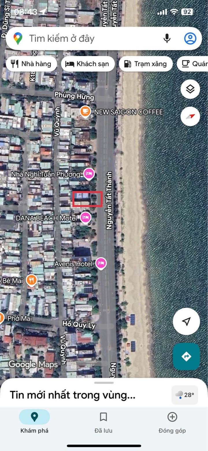 Nhà mặt tiền Nguyễn Tất Thành, Thanh Khê, Đà Nẵng 258m² giá 30 tỷ - Đầu tư sinh lời ngay!