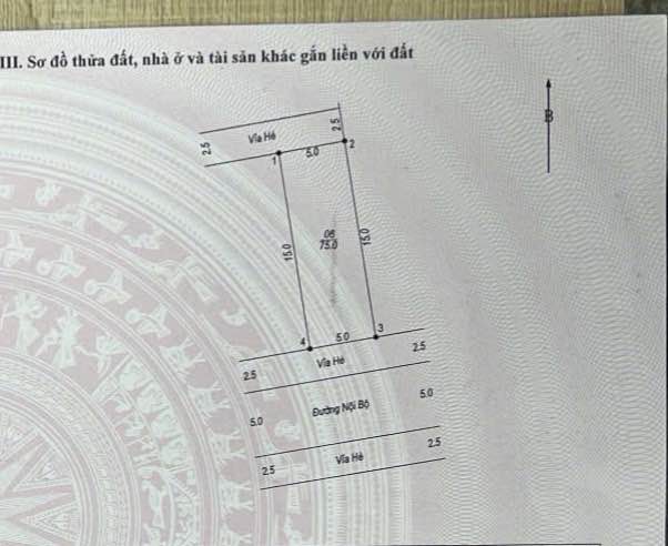 Đất nền Xuân Mai 75m² giá 4 tỷ - Cơ hội đầu tư sinh lời!