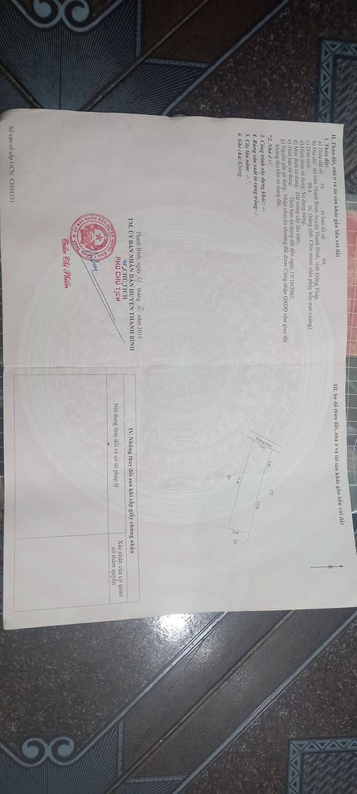 Đất nền mặt tiền đường 2B xã Thanh Bình 100m² giá 550 triệu - Kinh doanh sầm uất!