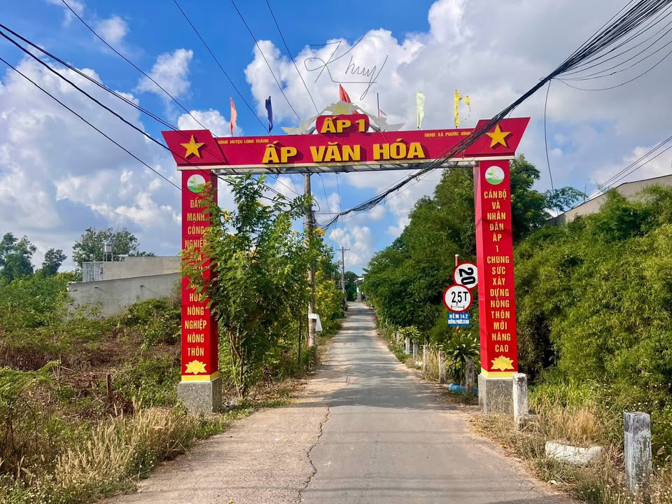 Đất nền 120m² xã Phước Thái giá 1.05 tỷ - Sổ riêng, thổ cư