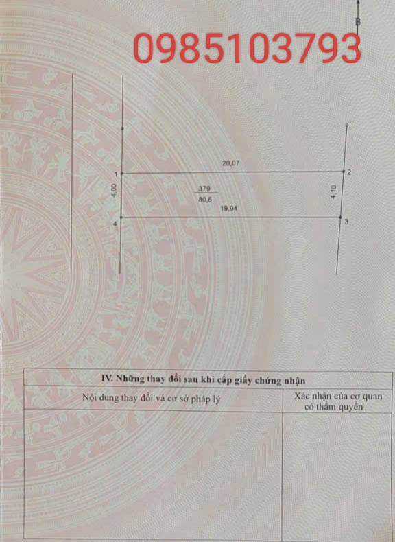 Đất nền Thư Phú, Thường Tín 80.6m² giá mềm - Đường ô tô vào tận nơi!