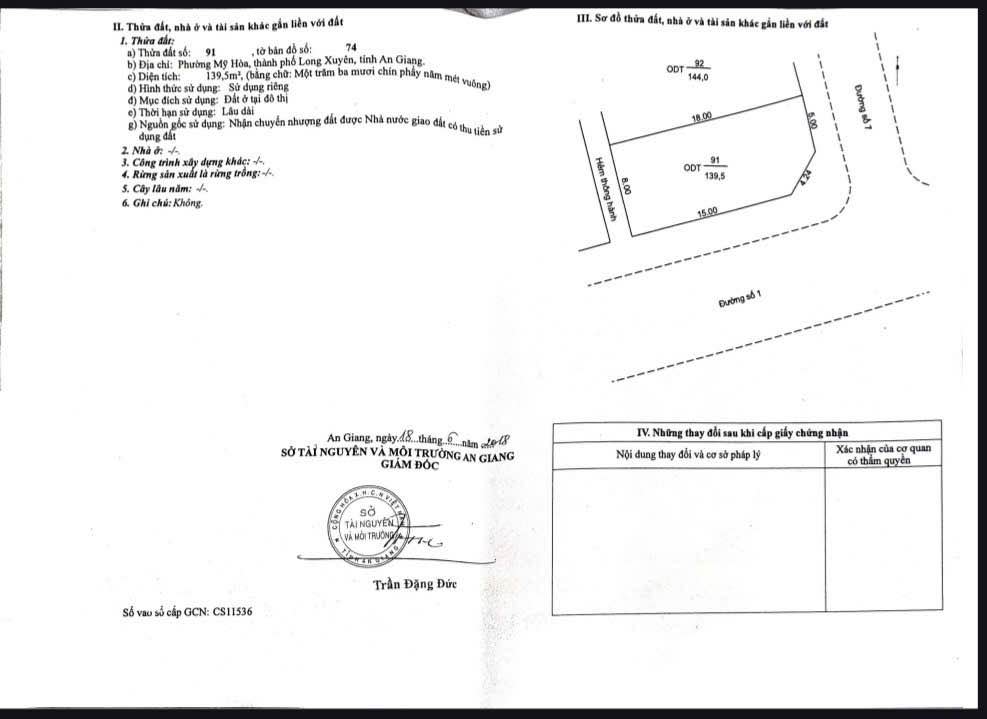 Đất nền góc trục chính tại Làng Giáo Viên Mỹ Hòa, Long Xuyên 139.9m² - Giá thỏa thuận hấp dẫn!