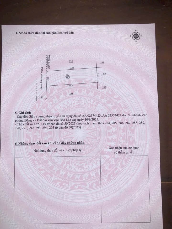 Đất nền chính chủ Bảo Lộc 87m² giá 1.59 tỷ - Hẻm ô tô, gần trung tâm!