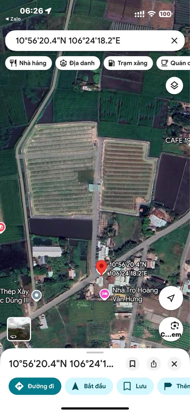 Đất Farm Tân Mỹ, Đức Hòa 60.000m² giá 80 tỷ - Mô hình nông nghiệp lý tưởng!