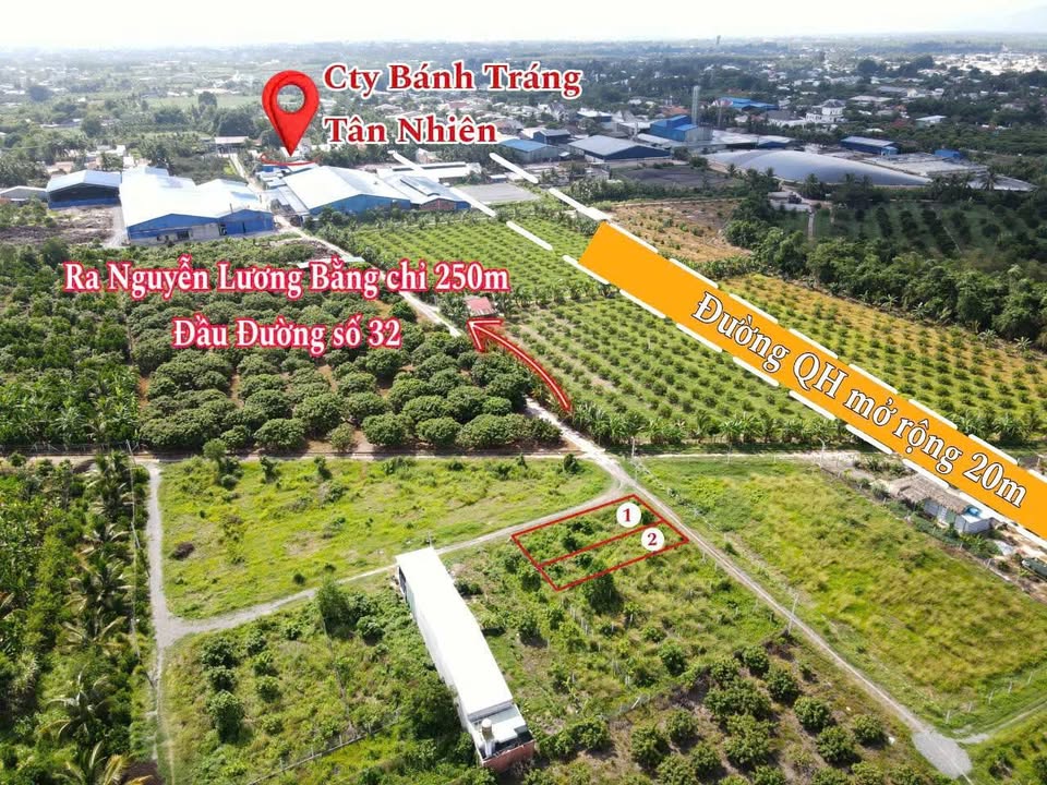 Đất nền Hòa Thành 128m² giá 595 triệu - Cơ hội đầu tư tuyệt vời!