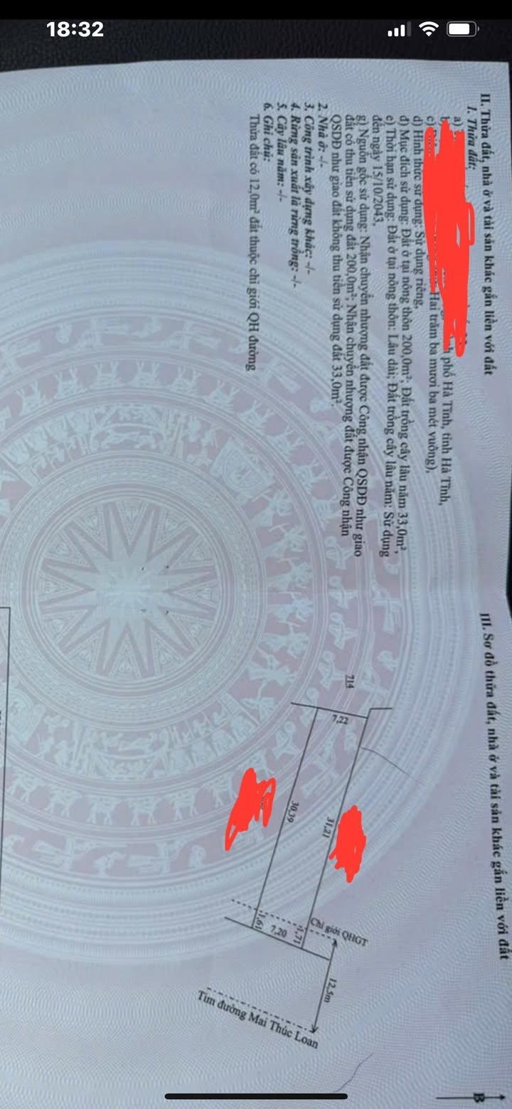 Đất nền mặt tiền kinh doanh đường Mai Thúc Loan, 233m² - Đầu tư sinh lời ngay!