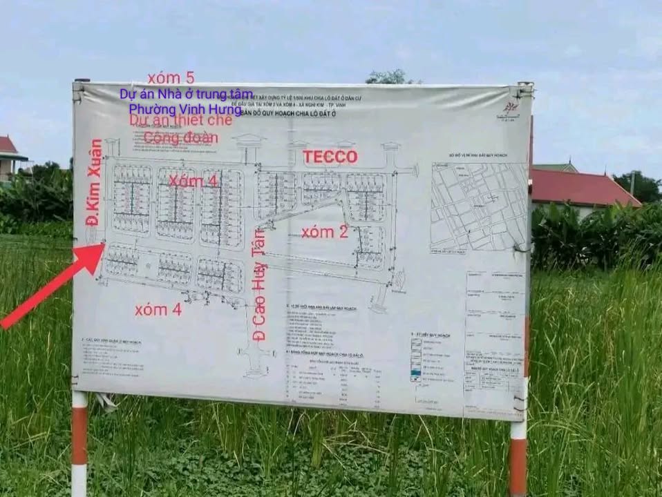 Đất nền Kim Xuân, Vinh 126.2m² giá 5 tỷ - Đầu tư sinh lời nhanh!